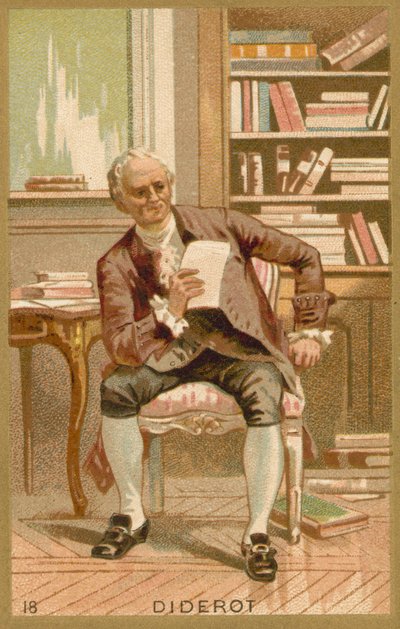 Denis Diderot, fransk filosof og forfatter af French School