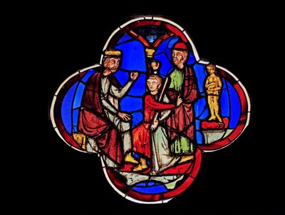 Afbilder Daniel før Nebuchadnezzar, ex Ste Chapelle, Bay G af French School