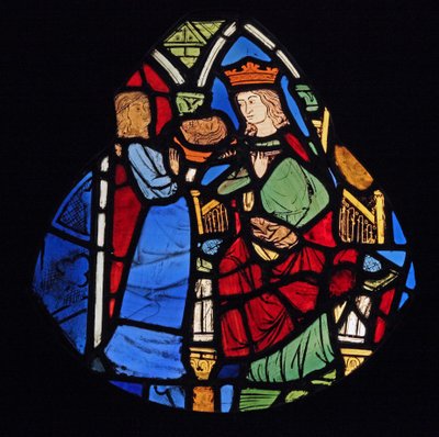 Afbilder Salome med Johannes Døberens hoved, ex Ste Chapelle af French School