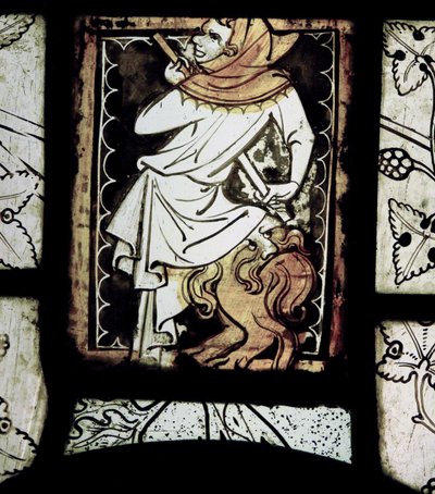 Afbilder grisaille med grotesker; fra Normandiet af French School