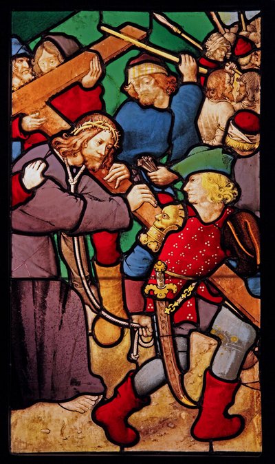 Afbilder Via Crucis; ex Chapelle på Hotel Cluny af French School