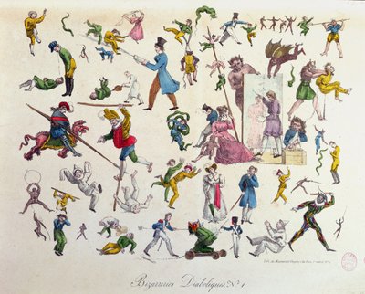 Djævelske særheder, 1823 af French School