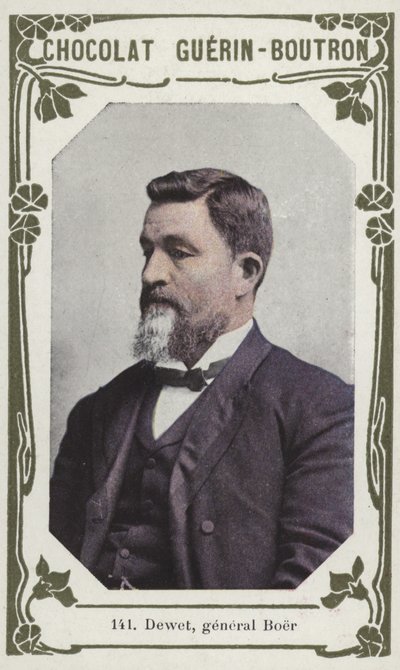 Dewet, general Boer (farvet foto) af French School