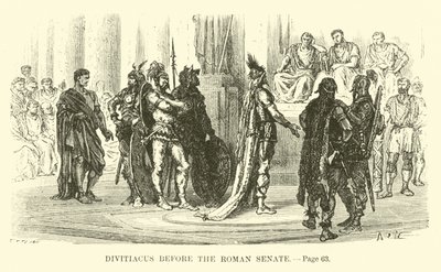 Divitiacus foran det romerske senat af French School