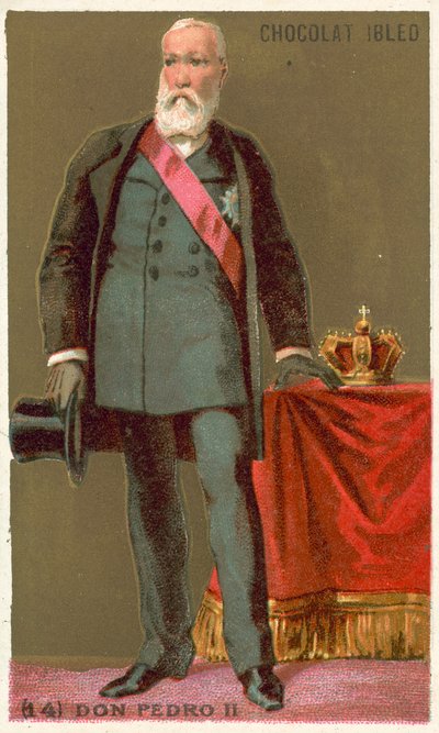 Don Pedro II, kejser af Brasilien af French School