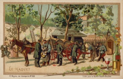 Dray (chromolitho) af French School
