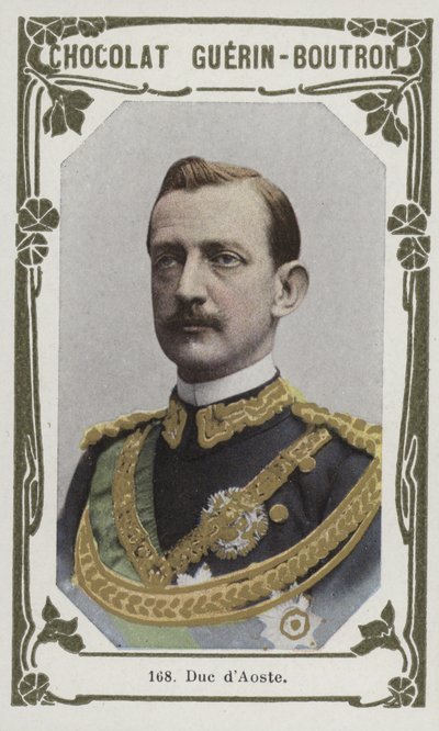 Duc dAoste (farvet foto) af French School