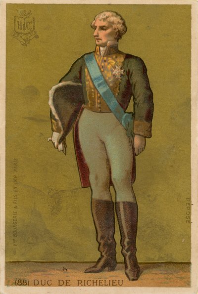 hertug af Richelieu af French School