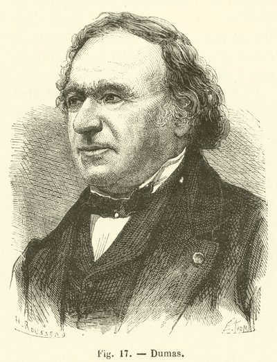 Dumas (gravering) af French School