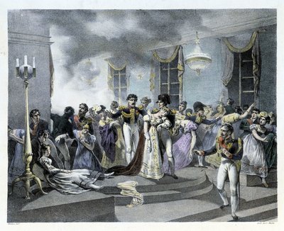 Under fejringen af Napoleon I