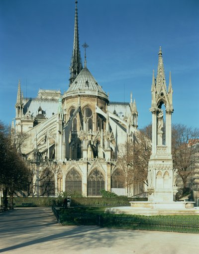 Østenden af Notre Dame, 1163-1345 af French School