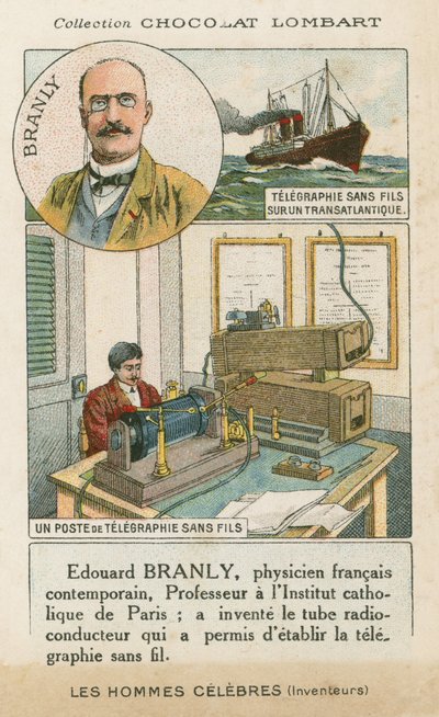 Edouard Branly, fransk fysiker og opfinder af French School