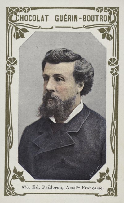 Edouard Pailleron, Academie-Francaise (farvet foto) af French School