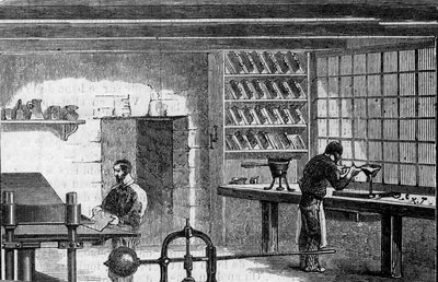 Elektrotyping workshops af French School