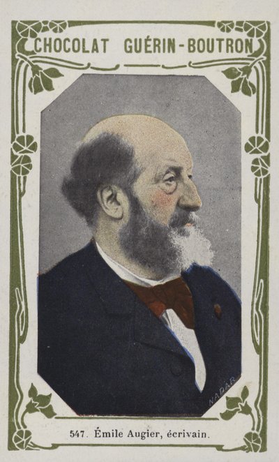 Emile Augier, forfatter (farvet foto) af French School