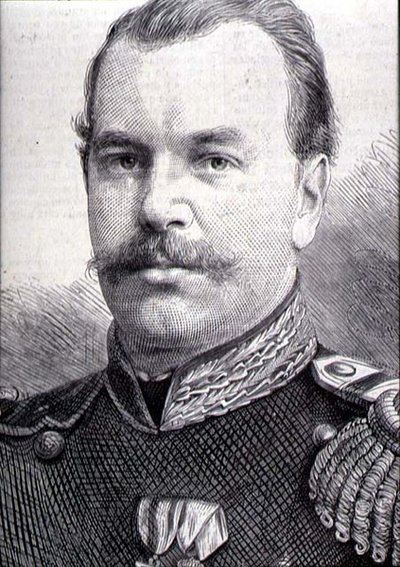 Kejser Alexander III (1845-94) af Rusland (foto) af French School