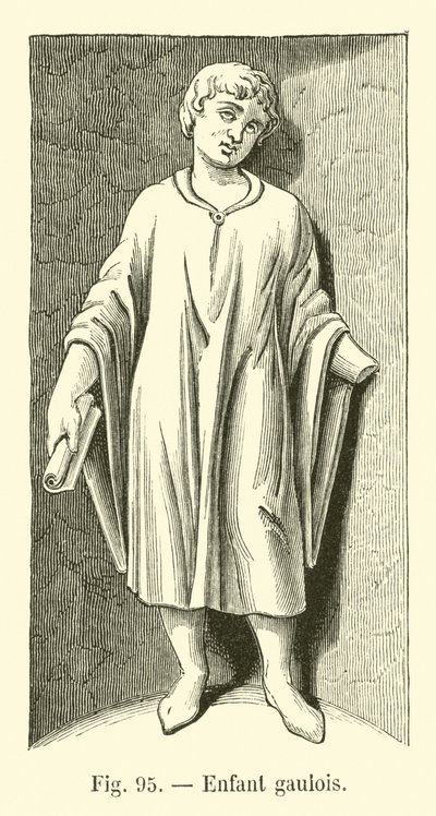 Gallisk barn af French School