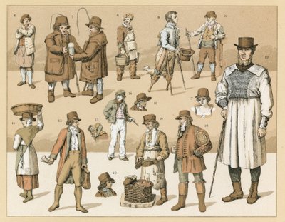 England kostume af French School