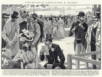 Engelsk elegance i Paris af French School