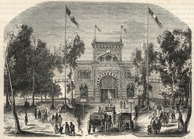 Indgravering i "Tableau-de-Paris" af Edmond Texier 1852 af French School