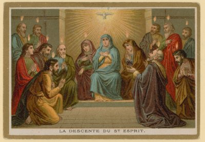 Episode i Jesu Kristi liv (chromolitho) af French School
