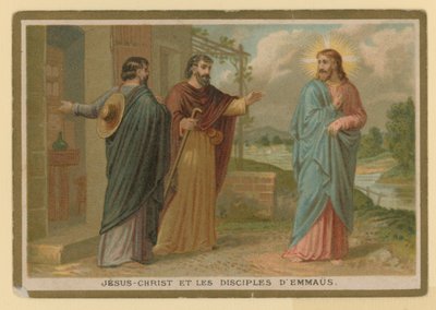 Episode i Jesu Kristi liv (chromolitho) af French School