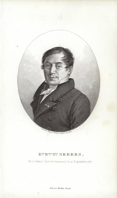 Etienne Renauld Augustin Serres af French School