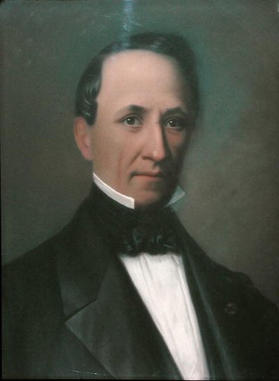 Eugene Renault (1805-63) (olie på lærred) af French School