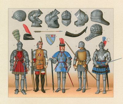 Europa XV-XVIth Cent Costume af French School