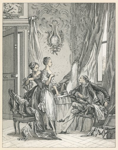 Europa XVIIIth Cent kostume af French School