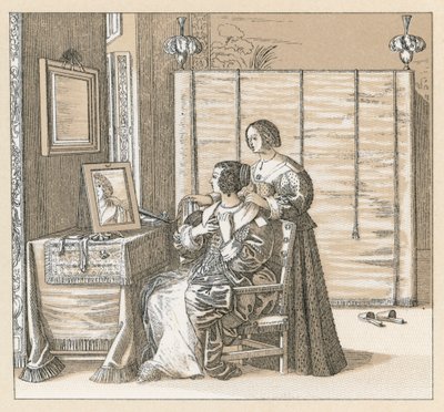 Europa XVIIth Cent kostume af French School