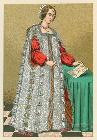 Europa XVIth Cent kostume af French School