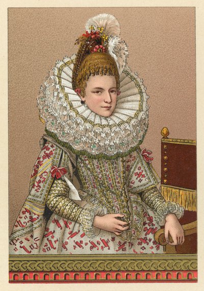 Europa XVIth Cent kostume af French School