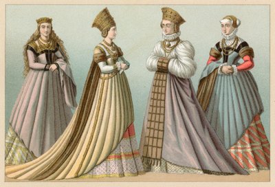 Europa XVIth Cent kostume af French School