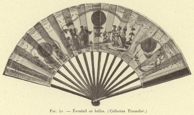 Boldfan, (Tissandier Collection) af French School
