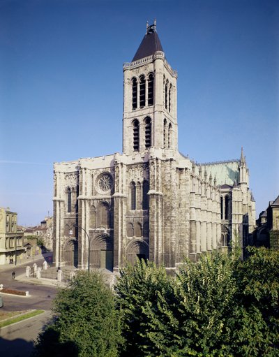 Udvendig udsigt fra sydvest, 1122-1281 af French School
