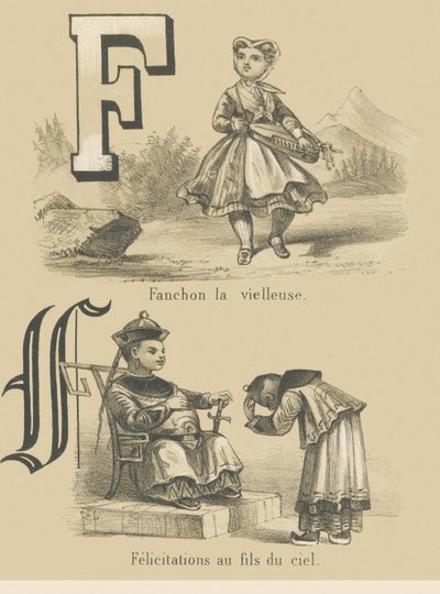 F: Fanchon den gamle mand/Congratulations to the Son of Heaven af French School