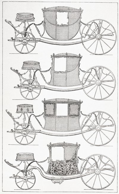 Moderigtige busser fra det 18. århundrede, 1875 af French School