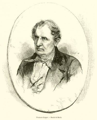 Fenimore Cooper (gravering) af French School