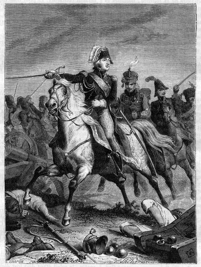 Første imperium: anklagen mod Jean Baptiste Bessieres (1768-1813), hertugen af Istrien”” - Jean-Baptiste Bessieres af French School