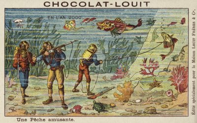 Fiskeri på havbunden i år 2000 af French School