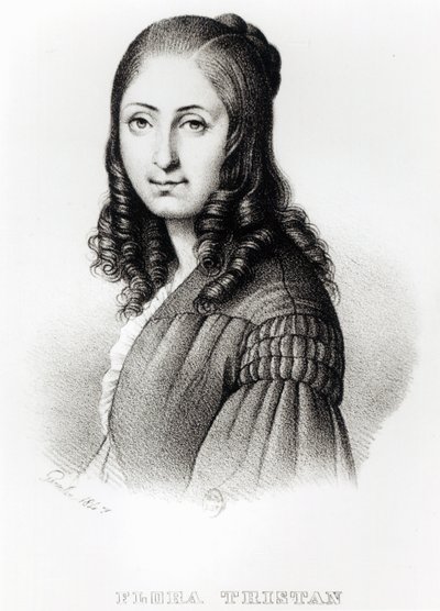 Flora Tristan (1803-44) 1847 af French School