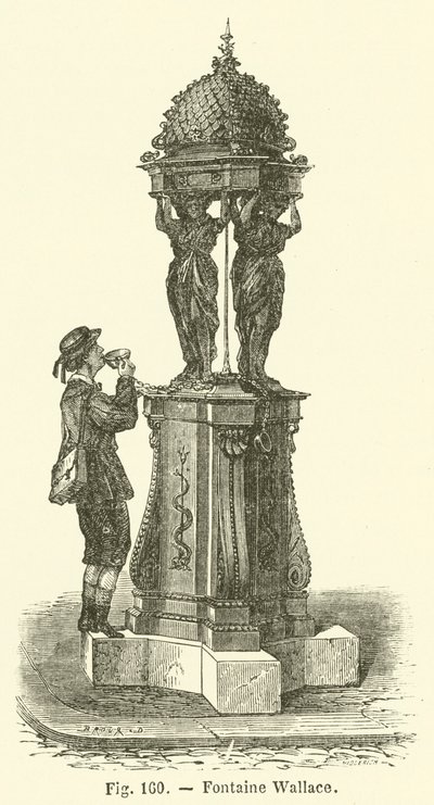 Fontaine Wallace (gravering) af French School