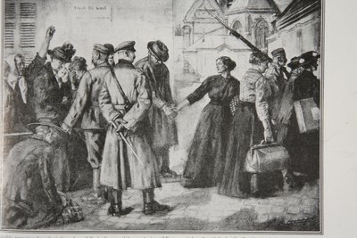 Tvangsfjernelse af franske civile fra Lille til tyske arbejderkolonier, 1914-19 af French School