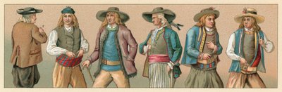 Frankrig kostume af French School