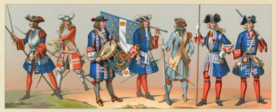 Frankrig XVII-XVIIIth Cent kostume af French School