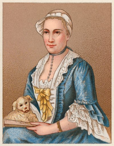 Frankrig XVIIIth Cent kostume af French School