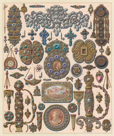 Frankrig XVIIIth Cent kostume af French School