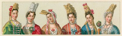 Frankrig XVIIth Cent kostume af French School