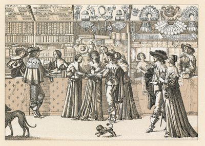 Frankrig XVIIth Cent kostume af French School